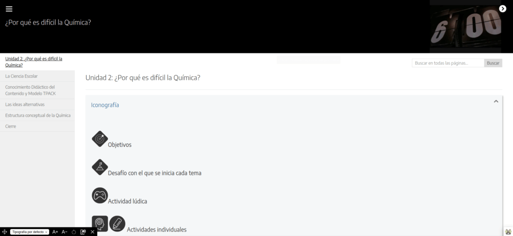 Portada del material didáctico